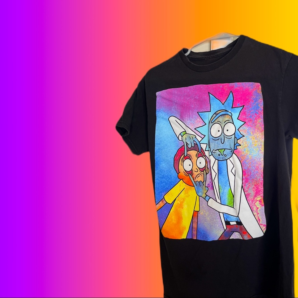 Small, Ripple Junction Rick & Morty Graphic Tee